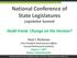 National Conference of State Legislatures Legislative Summit