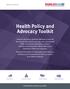 Health Policy and Advocacy Toolkit