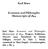 Karl Marx Economic and Philosophic Manuscripts of 1844