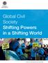 Global Civil Society Shifting Powers in a Shifting World
