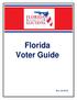 Florida Voter Guide. Rev