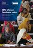 2013 Change Readiness Index