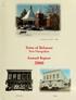 Bandstand & Mill Town of Belmont. New Hampshire. Annual Report. Yesterday. Today