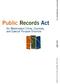 Public Records Act for Washington Cities, Counties, and Special Purpose Districts