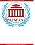 MIT MODEL UNITED NATIONS X 2018 ECOSOC