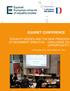 EQUINET CONFERENCE EQUALITY BODIES AND THE NEW FREEDOM OF MOVEMENT DIRECTIVE CHALLENGE OR OPPORTUNITY? 08 December 2015, Espace Batignolles, Paris