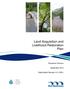 Land Acquisition and Livelihood Restoration Plan