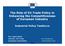 The Role of EU Trade Policy in Enhancing the Competitiveness of European Industry