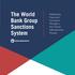 The World Bank Group Sanctions System. Addressing Fraud and Corruption Through a Two-Tiered Administrative Process
