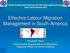 Effective Labour Migration Management in South America