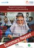 Education and Social Cohesion in Pakistan