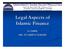Legal Aspects of Islamic Finance LCA4592 DR. ZULKIFLI HASAN