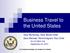 Business Travel to the United States