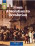 From Absolutism to Revolution