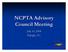 NCPTA Advisory Council Meeting