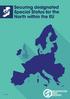 Securing designated Special Status for the north within the EU April 2017
