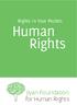 Rights in Your Pocket: Human Rights. Jiyan Foundation for Human Rights