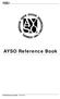 AYSO Reference Book AYSO Reference Book