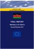 FINAL REPORT REPUBLIC OF KENYA