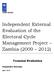 Independent External Evaluation of the Electoral Cycle Management Project Zambia ( )