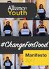 #ChangeForGood Manifesto