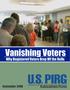 Vanishing Voters: Why Registered Voters Fall Off the Rolls