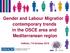 Gender and Labour Migration: contemporary trends in the OSCE area and Mediterranean region. Valletta, 7-9 October 2015