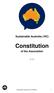Sustainable Australia (VIC) Constitution of the Association