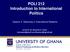 POLI 212 Introduction to International Politics