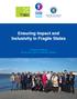 Ensuring Impact and Inclusivity in Fragile States. Conference Report June, 2015 in Helsinki, Finland