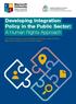 Developing Integration Policy in the Public Sector: A Human Rights Approach