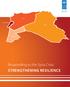 Responding to the Syria Crisis STRENGTHENING RESILIENCE