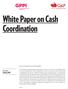 White Paper on Cash Coordination