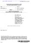 Case Document 482 Filed in TXSB on 01/10/17 Page 1 of 53 IN THE UNITED STATES BANKRUPTCY COURT FOR THE SOUTHERN DISTRICT OF TEXAS