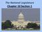 The National Legislature Chapter 10 Section 1
