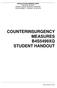 COUNTERINSURGENCY MEASURES B4S5499XQ STUDENT HANDOUT