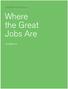 Where the Great Jobs Are