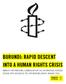 BURUNDI: RAPID DESCENT INTO A HUMAN RIGHTS CRISIS