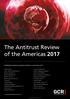 The Antitrust Review of the Americas 2017