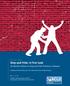 Stop-and-Frisk: A First Look. Six Months of Data on Stop-and-Frisk Practices in Newark. A Report by the American Civil Liberties Union of New Jersey