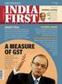 INDIA FIRST A MEASURE OF GST UNDER TRIAL THE DILEMMA OF DELHI