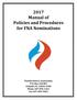 2017 Manual of Policies and Procedures for FNA Nominations