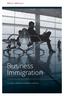 Business Immigration. An outline of Danish immigration schemes.