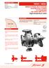 NESD / NESE. SINGLE-STAGE SELF-COOLED CENTRIFUGAL PUMPS TO STANDARD EN (NPE 44121) High-temperature water OPERATING LIMITS APPLICATIONS