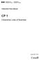 Citizenship Policy Manual CP 1. Citizenship Lines of Business