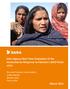 Inter Agency Real Time Evaluation of the Humanitarian Response to Pakistan s 2010 Flood crisis