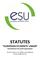 STATUTES. EUROPEAN STUDENTS' UNION international non-profit organisation. Rue de l Industrie 10, 1000 Brussels (Belgium) Number