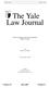 The Yale Law Journal