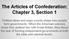 The Articles of Confederation: Chapter 3, Section 1