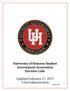 University of Houston Student Government Association Election Code. Updated February 17, rd Admnistration. Page 1 of 22